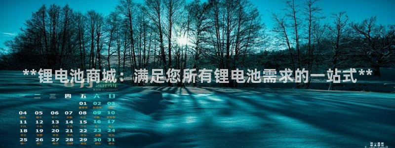 凯时官网app下载官方网站：**锂电池商城：满足您所有锂电池需求的一站式**